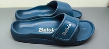 Betula by Birkenstock blue arch support sliders sandals UK size 5 NEW