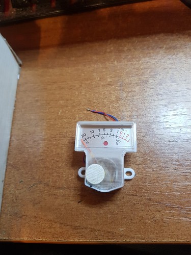 Meter display for - vu,