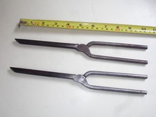 2x Vintage Hair Curling Tongs