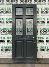 DECORATIVE GLASS FRONT DOOR