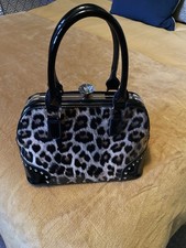 Ladies handbag leopard print