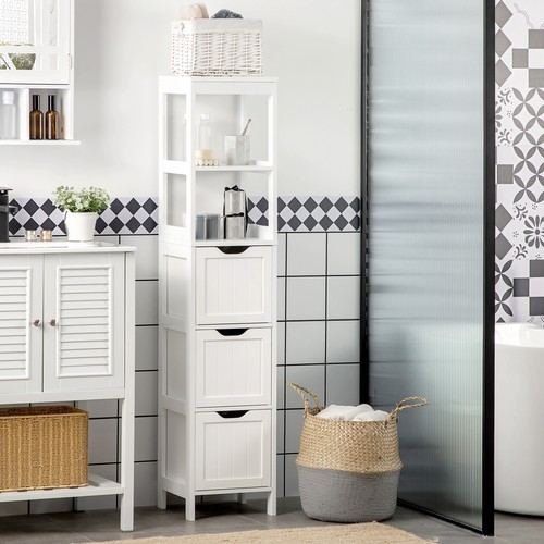 Tall bathroom cabinet with - with, 3