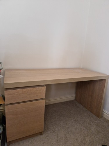 Ikea malm desk - ikea,
