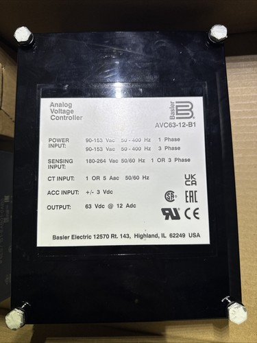 Automatic voltage regulator - voltage,