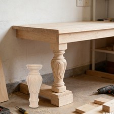 Table Base Legs Replacement