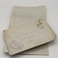 WW1 1918 Handwritten Letter