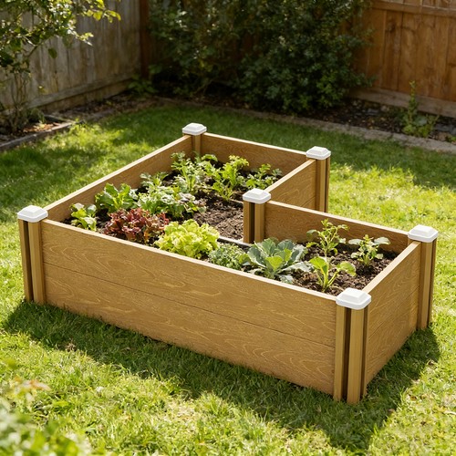 Garden plastic raised - garden,