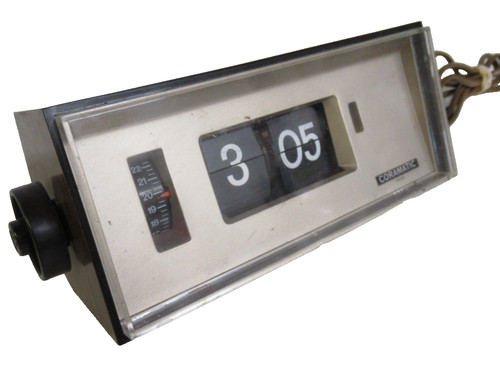 Vintage coramatic flip - flip, clock