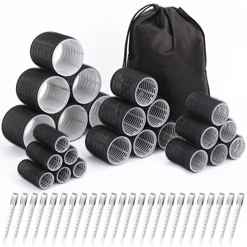Hair curlers set with - set,