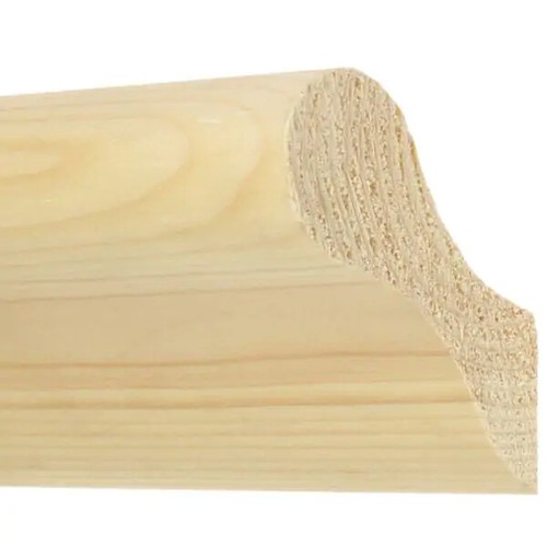 Pine pigs ear moulded handrail - ear,