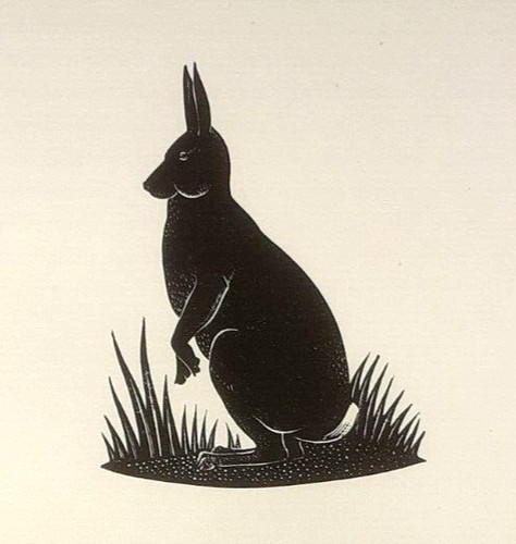 Hare 1934 art deco - 1934, of