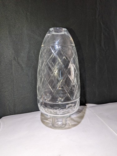 Clear acorn shape glass - xl,
