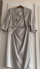 Light grey dress and jacket