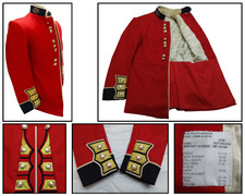 Red Army Tunic British Uniform RHQ Scots Guards CQMS SGTS Insignia & Gold Detail