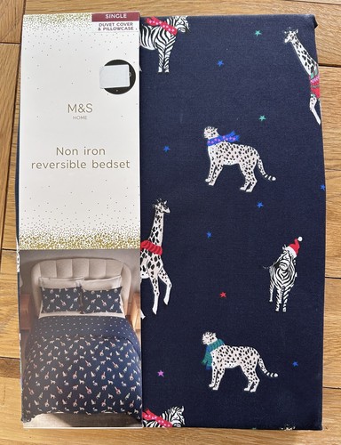 Home non iron christmas - m&s,