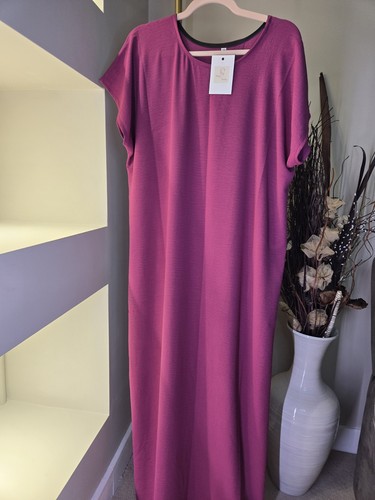 Dubai abaya crepe inner - inner, size