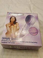 BaByliss 8790U Simply Smooth professional hair removal & exfoliation.Used