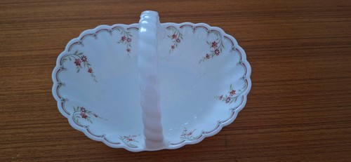 Wedgwood pink garland basket - wedgwood,
