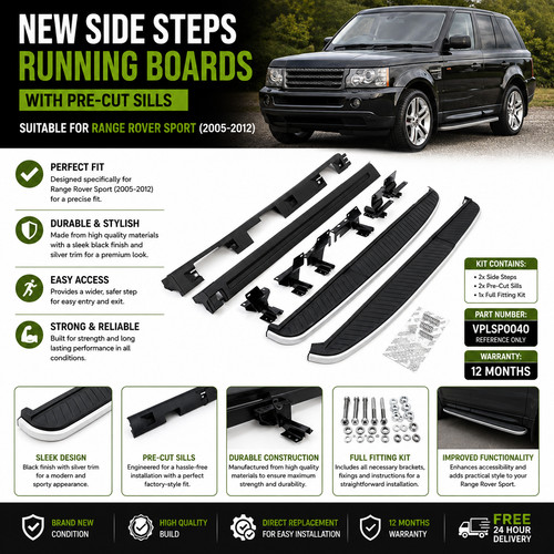 New side steps running - steps, boards