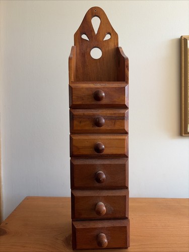 Vintage wooden drawer tea - vintage,