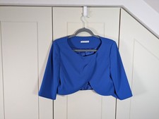 Gina Bacconi Royal Blue Bolero