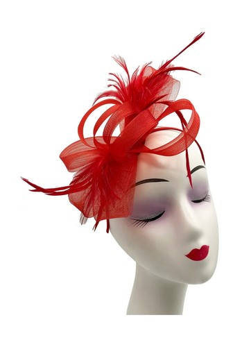 Loop bow fascinator - loop,