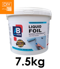 7.5kg Waterproof Tanking Membrane Aqua Build Liquid Foil Shower Wet Room System