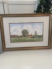 Lavenham Suffolk, Watercolour