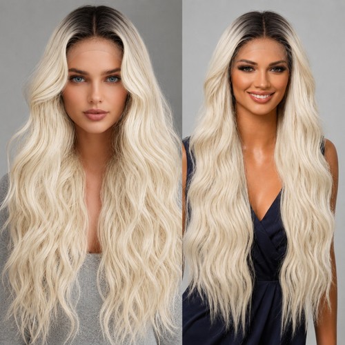 Synthetic hair frontal - frontal, lace
