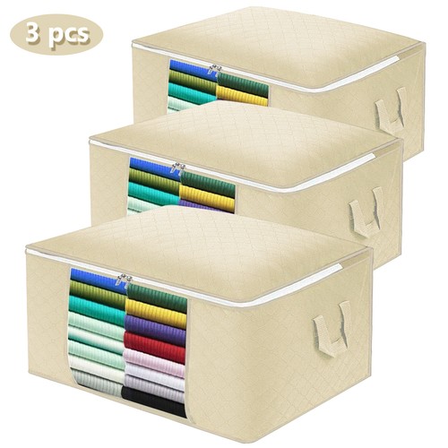 Clothes storage bags zips - clothes,