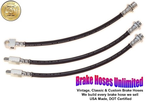 Brake hose set - set, cadillac