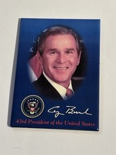 George Bush Fridge Magnet 43rd President Of The United States