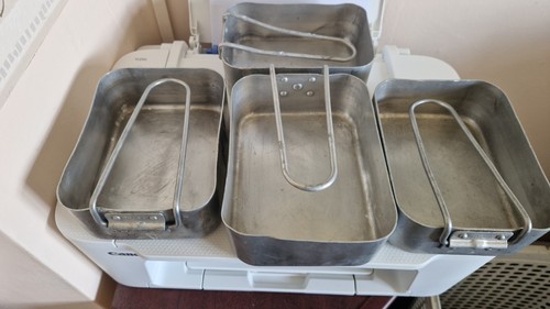 British army aluminium mess - aluminium,