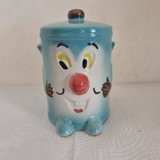 VINTAGE DUSTY BIN CERAMIC