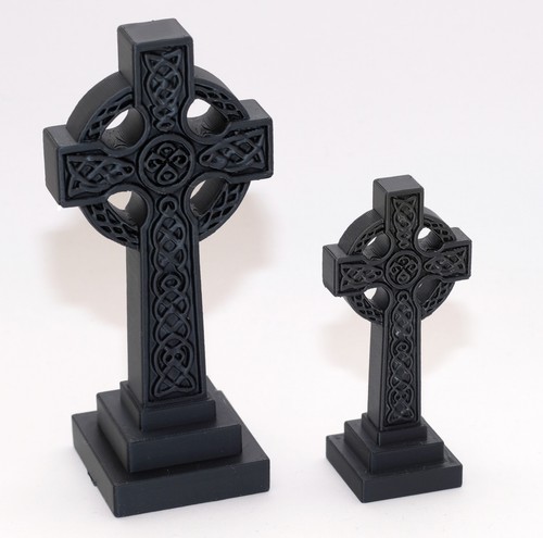 Celtic cross ornament twin - ornament,