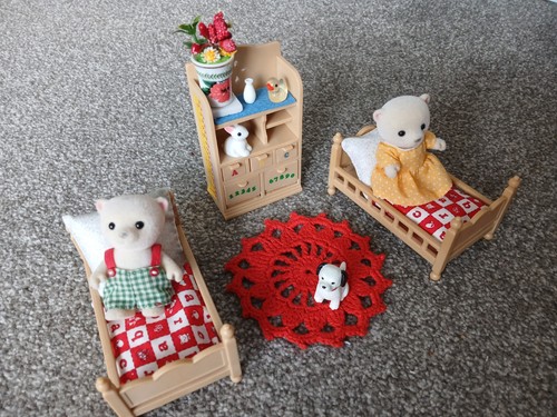Sylvanian families bedroom - sylvanian,