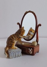 Limited Edition Franklin Mint Cat Figurine ~ Picture Perfect ~ 1985 ~ Purrfect