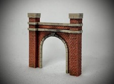 T Gauge Model Railway Building Resin Single Track Tunnel Portal 4 Pack
