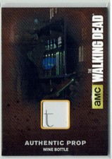 The Walking Dead Season 4 Part 2 TWD Authentic Prop Card M35 Wine Bottle