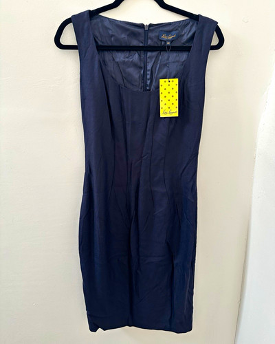 Luisa spagnoli navy sleeveless - luisa,
