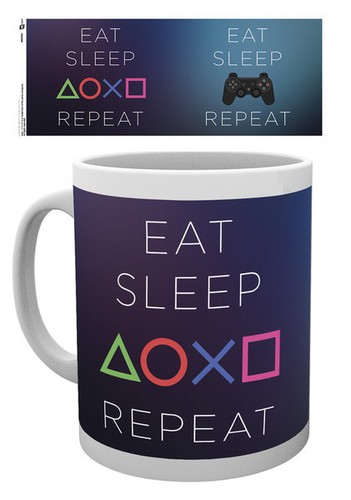 Official play station mug - play,