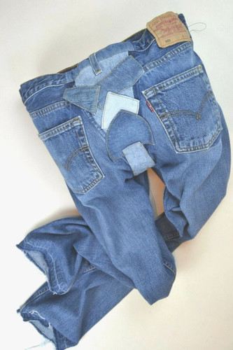 Vintage levis 501 rework jeans - vintage,