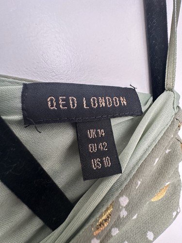 Qed london green polka dot - qed,