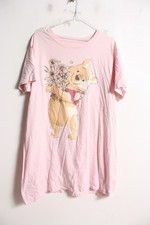 Primark Winnie The Pooh Womens Nightie - Pink - Size Medium M (H45)