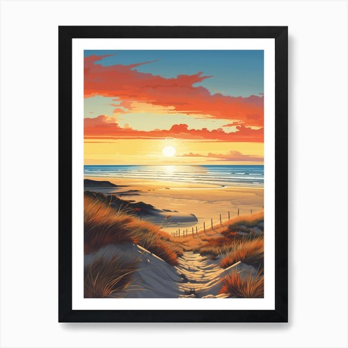 Painting camber sands - of,