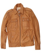 Diesel Mens Leather Jacket UK