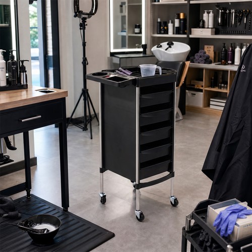 Rolling hair salon trolley - salon,