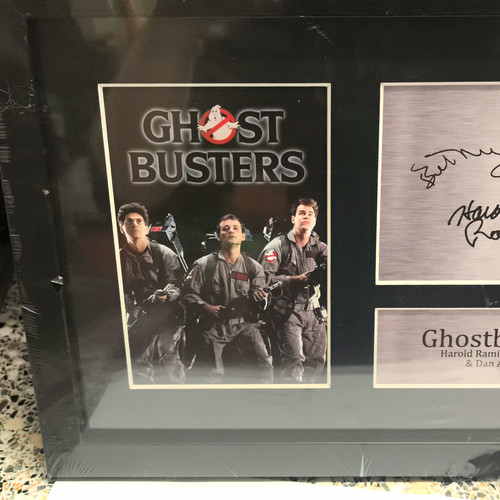 Ghostbusters autographed cast - ghostbusters,