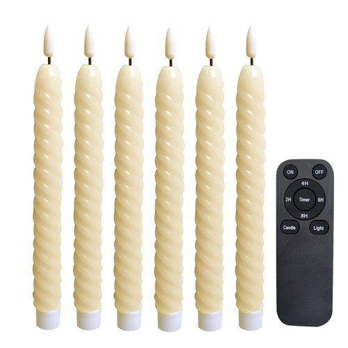 Real wax flameless spiral - real,