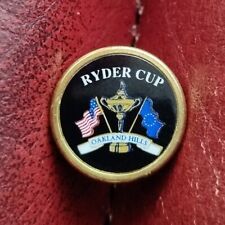 Ryder Cup -  Oakland Hills - Golf Ball Marker (Vintage Brass)